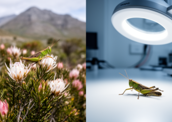 3D Imaging Reveals Hidden Grasshopper Species in South Africa’s Fynbos
