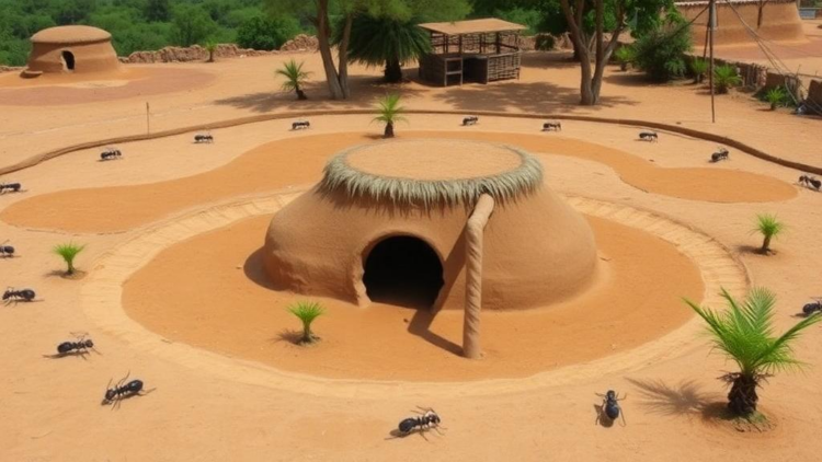 Ant-Built Oasis Protects Colonies Through Thailand’s Dry Season