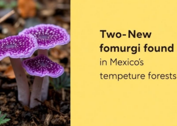 Two New Purple Fungi Found in Mexico’s Temperate Forests