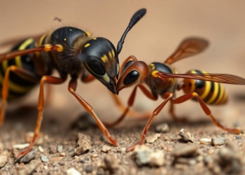 Ant-associated wasps reveal courtship tricks and host encounters