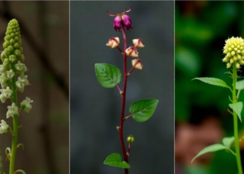 Three Plants Classified Critically Endangered in Global or Regional Red Lists