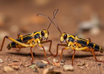 Research report: Geographic variation in phenotypic divergence between two hybridizing field cricket species