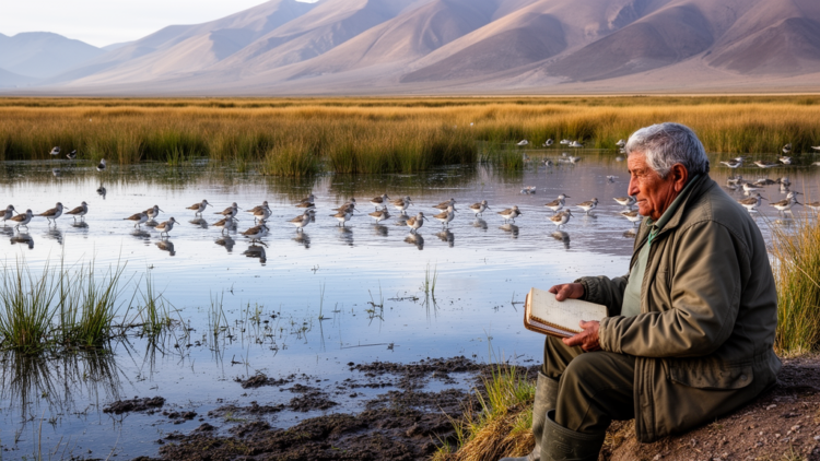 Chile wetland study links birds with community memory of ecological change