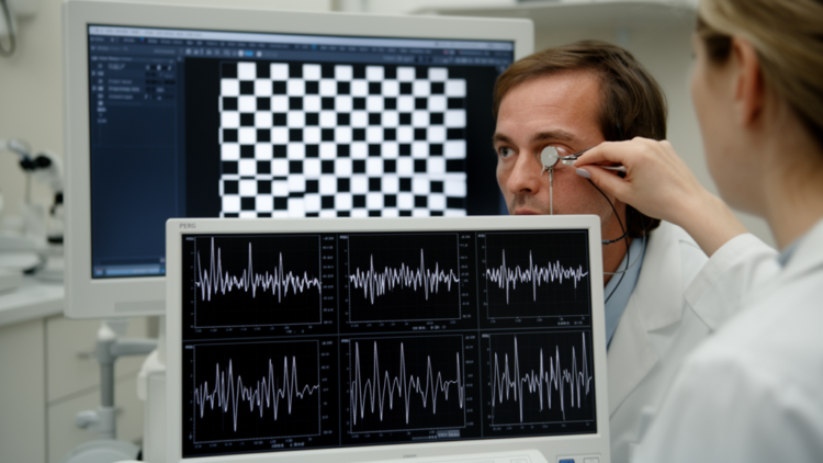 Raw PERG waveforms lead in four of six retinal disease classification tasks