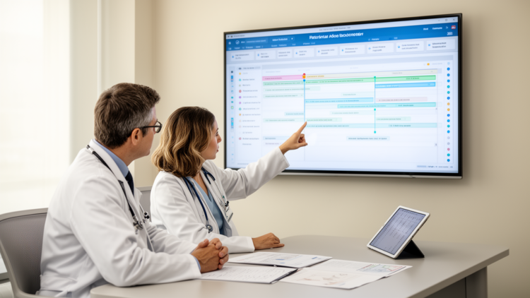 Research report: Physicians’ use of a digital tool with information views to support chart review of complex patient cases