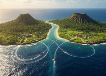 Network analysis reveals divergent paths of two Polynesian chiefdoms