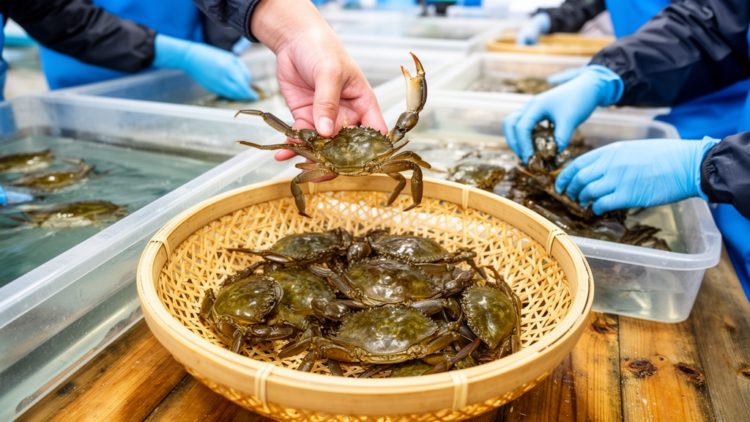 Auction sale strategies shape collection pressure in Japanese freshwater crabs