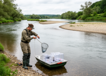 Research report: Spatio-temporal distribution of microplastics in the protected transboundary Thaya/Dyje River (Central Europe): implications of hydrological connectivity for microplastic monitoring