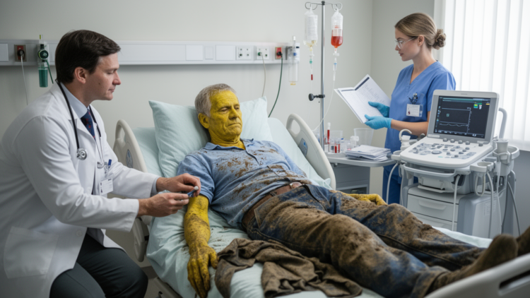 Weil’s Syndrome Mimicked Acute Cholangitis in a Farmer With Leptospirosis