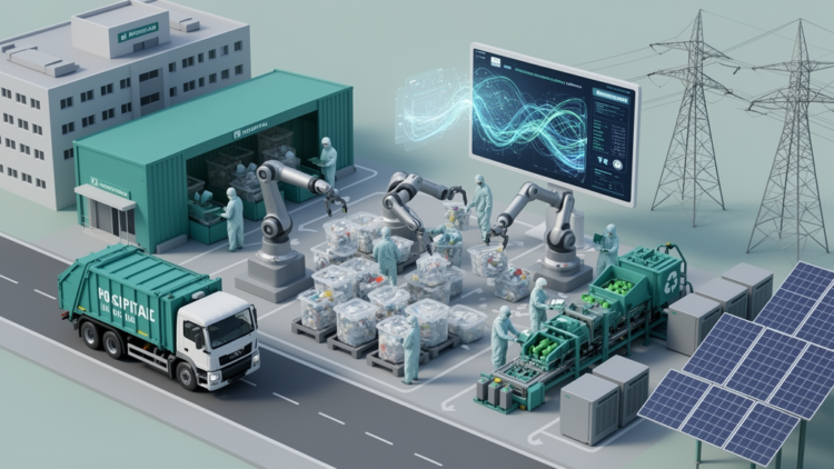 Integrated cost–risk optimization of sustainable reverse supply chain networks for medical waste using artificial intelligence with energy consumption and uncertainty considerations