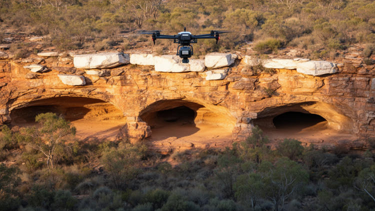 Drone LiDAR Finds Three Unregistered Aboriginal Rock Shelters