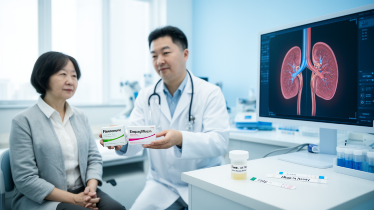 Finerenone plus empagliflozin lowers albuminuria in Chinese patients with diabetic kidney disease
