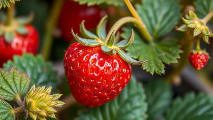 Hyperspectral Camera and AI Catch Strawberry Mildew Before It Shows