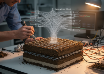 Aquila-optimized XGBoost improves reinforced subgrade strength predictions
