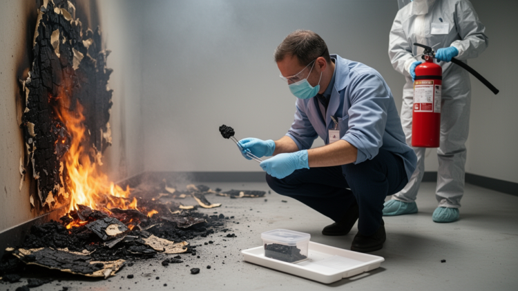 Fire extinguishers leave most forensic DNA profiles intact in mock tests