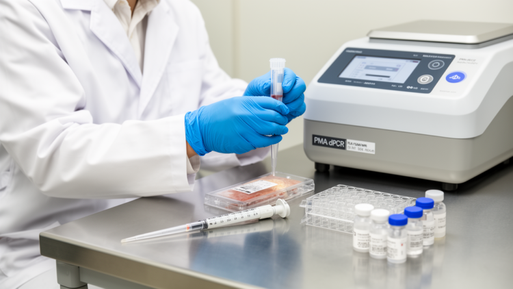 PMA-dPCR reveals culture-hidden Campylobacter in Japanese retail chicken