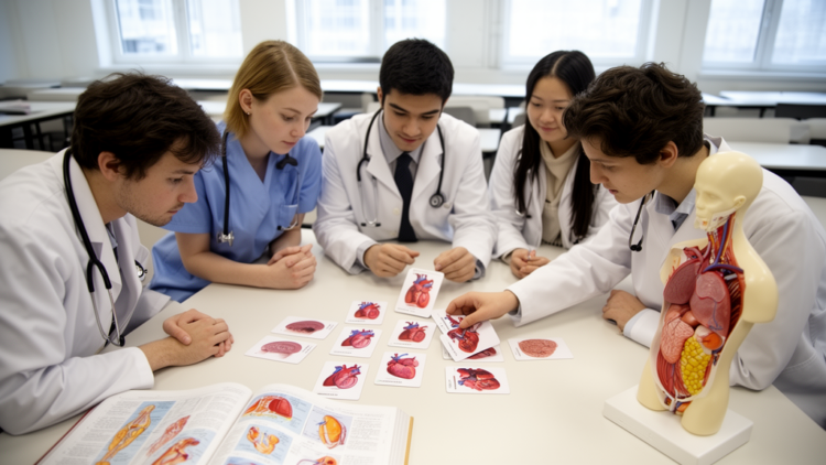 Single-session card game linked to small immediate anatomy gains in medical students