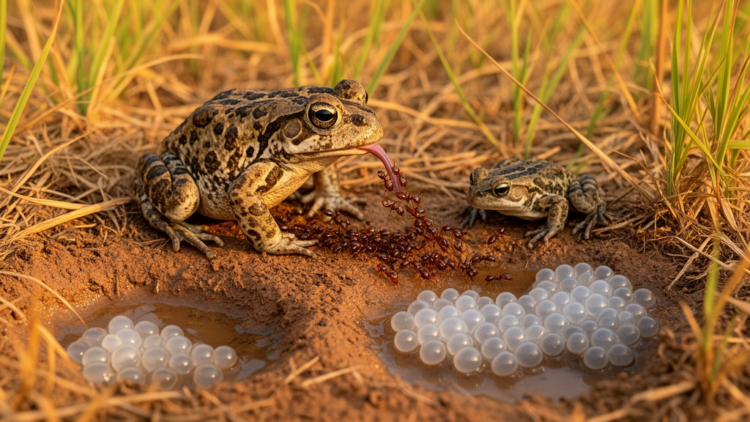 Cerrado toad reveals ant-heavy diet, larger females and variable egg production