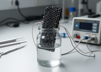 NiTe–MoS2/rGO electrode reaches 782 farads per gram in laboratory testing