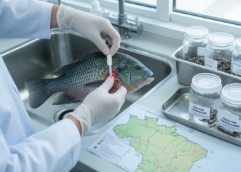 Brazilian tilapia surveillance maps expanding pathogen circulation