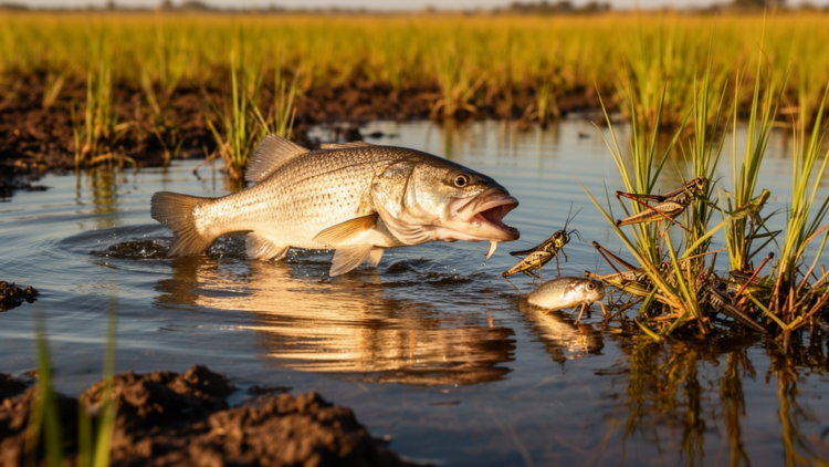Mercury biomagnification emerges across a Brazilian savanna food web