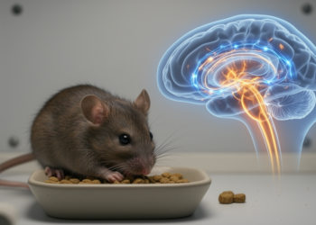 Mouse study links stress to prolonged feeding bouts through mesolimbic dopamine