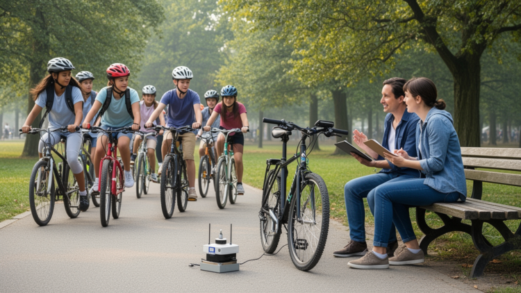 Year-long youth cycling evaluation finds no group wellbeing improvement