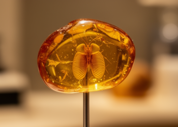 Cretaceous amber bug reveals symmetrical, grooved male genitalia