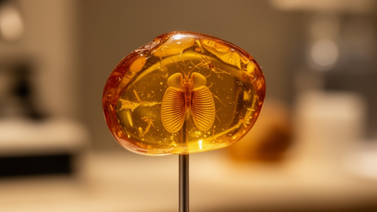 Cretaceous amber bug reveals symmetrical, grooved male genitalia