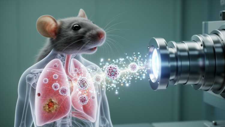 Interferon-beta signaling drives radiation lung injury in mice
