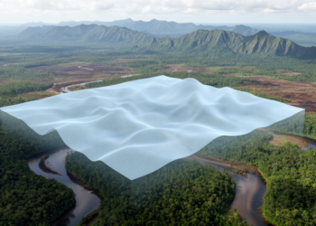 Terrain corrections reveal hidden geoid variations across Kalimantan
