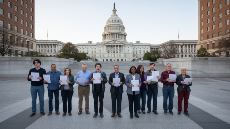Stable U.S. vote shares conceal the independents deciding Congress