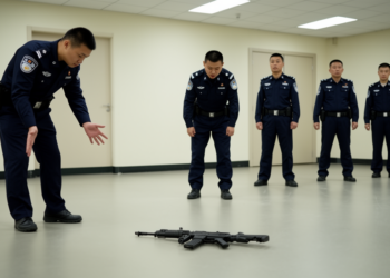 Observational study links Chinese police tactics to shorter weaponless encounters