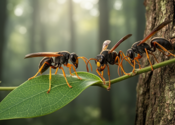 Three New Ampulex Wasps and First Chinese Record