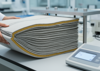 Lab tests show layer count dominates flexural rigidity in sewn insulation