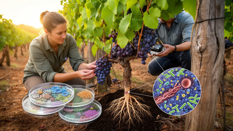 Fifty fundamental questions to unlock the grapevine microbiome for sustainable viticulture