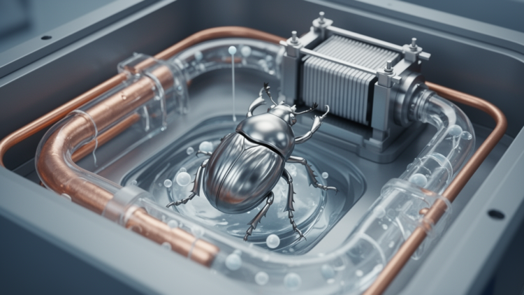 Beetle-inspired biocatalyst generates hydrogen peroxide for power systems