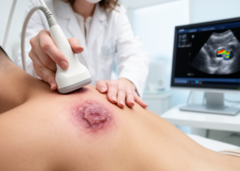 Ultrasound imaging measures keloids; patient-level vascular change uncertain