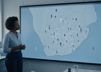 Network maps stable disease clusters in South African adults