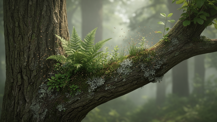 Multiscale drivers of accidental epiphytism in temperate Europe