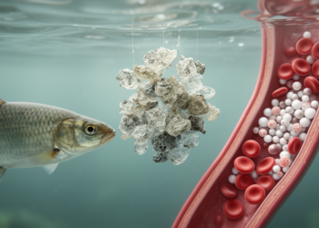 Fish study links aged PLA microplastics to blood-cell changes