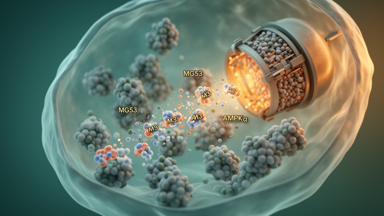 MG53 degrades AMPKα and suppresses bladder cancer in preclinical models