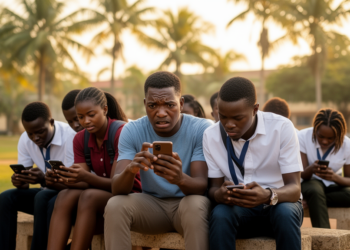 Smartphone addiction statistically mediates nomophobia associations in Cape Coast students