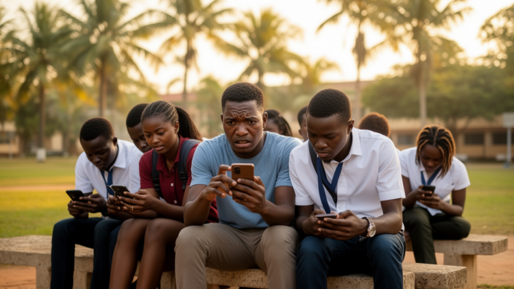 Smartphone addiction statistically mediates nomophobia associations in Cape Coast students