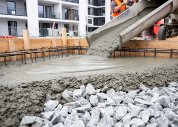 Crushed-sand mortar enables high-fluidity concrete with lower carbon footprint