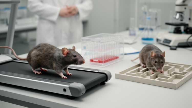 Rat study finds exercise-dependent BDNF and cognitive responses