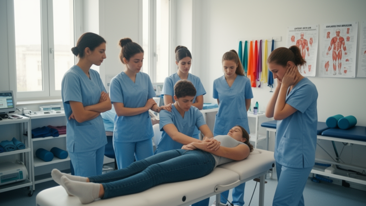 Cross-sectional survey finds high symptom burden among French physiotherapy students