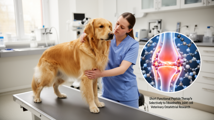 Functional Peptides Target Veterinary Osteoarthritis, but Clinical Evidence Remains Uneven