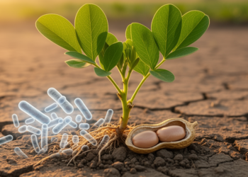 Soil Bacterium Helps Peanuts Survive Drought and Bounce Back Stronger