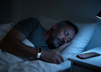 Objective Sleep Tracking Reveals Which Middle-Aged Workers Face the Greatest Psychological Distress